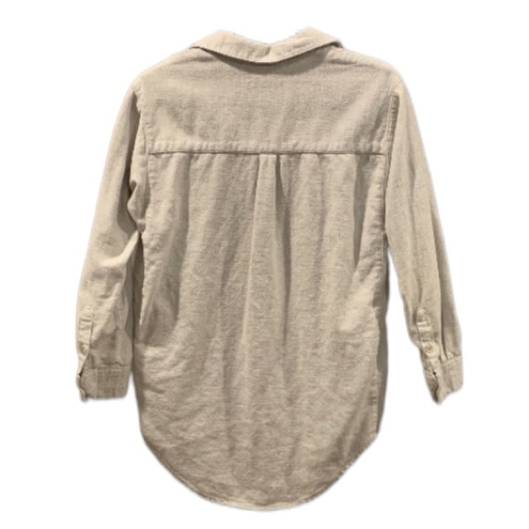 Ivory Button Down - Picture 2 of 6